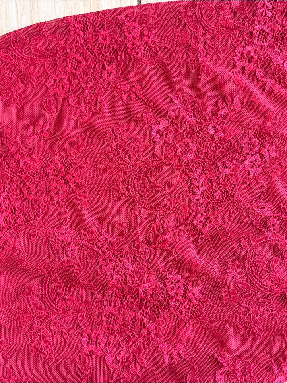 Peppermayo Red Lace Maxi Dress - Picture 6 of 11